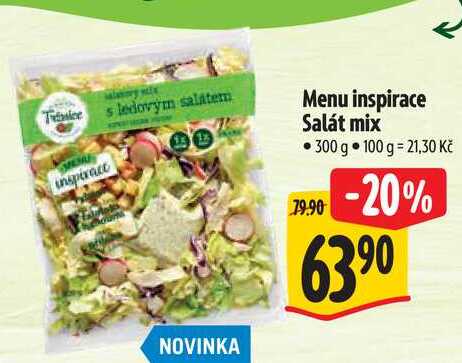 Menu inspirace Salát mix, 300g 
