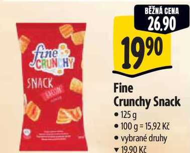 Fine Crunchy Snack, 125 g