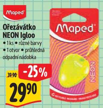 Maped Ořezávátko NEON Igloo