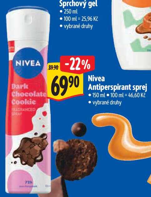 Nivea Antiperspirant sprej, 150 ml