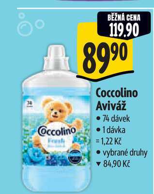 Coccolino Aviváž 74 dávek