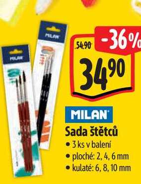 Sada štětců 3 ks