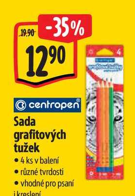 Sada grafitových tužek 4 ks