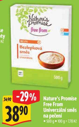 Nature's Promise Free From Univerzální směs na pečení, 500 g  