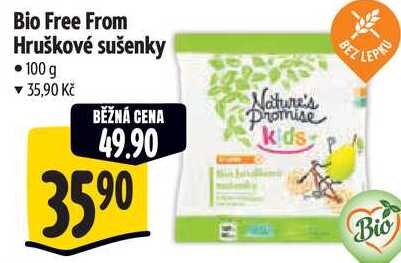 Bio Free From Hruškové sušenky, 100 g