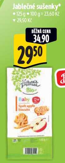 Jablečné sušenky, 125 g