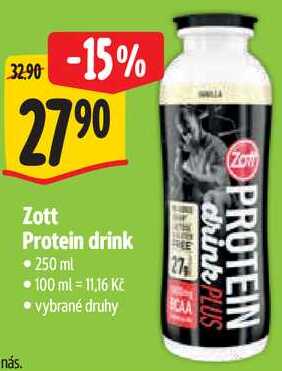 Zott Protein drink, 250 ml
