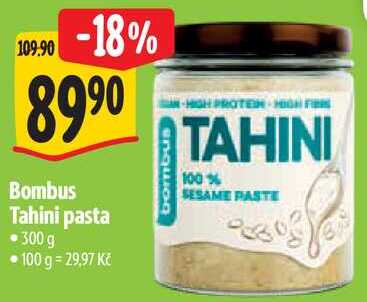 Bombus Tahini pasta, 300 g 