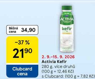 Activia Kefír, 280 g