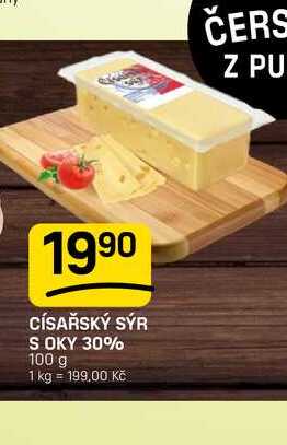 CÍSAŘSKÝ SÝR S OKY 30% 100 g 