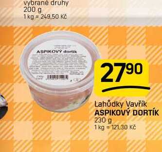 ASPIKOVÝ DORTÍK 230 g