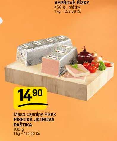 VEPŘOVÉ ŘÍZKY 450 g | plátky
