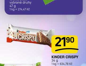 KINDER CRISPY 34g