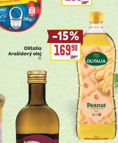 Olitalia Arašídový olej 1l