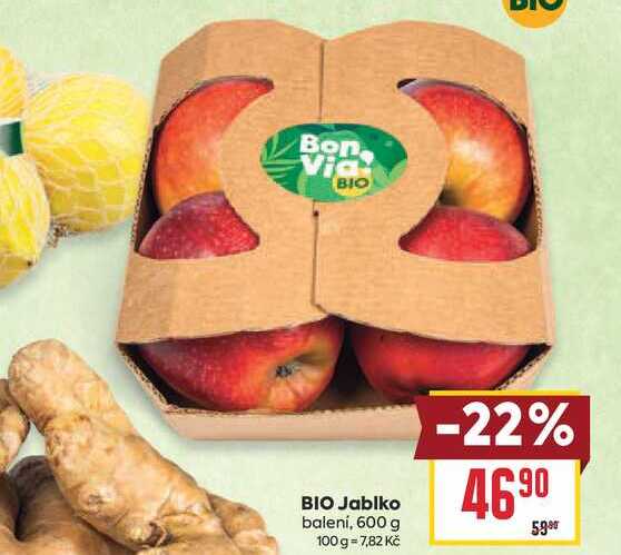 BIO Jablko balení, 600 g