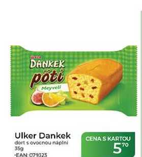 Ulker Dankek dort s ovocnou náplni 35g