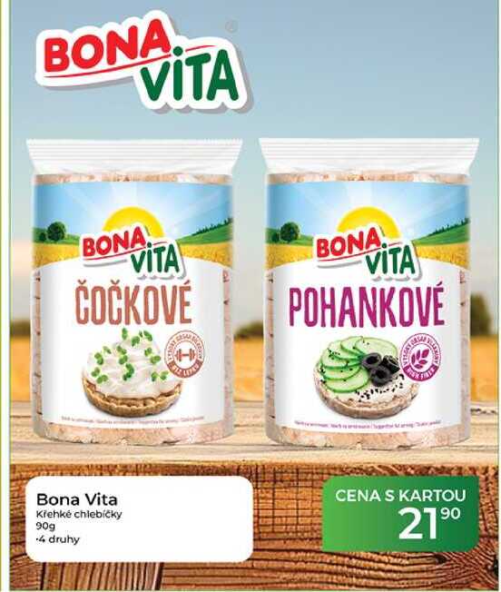 Bona Vita Křehké chlebíčky 90g