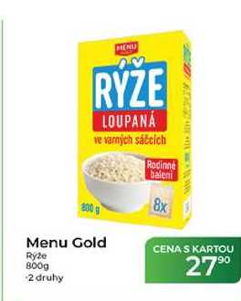 Menu Gold Rýže 800g