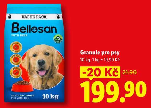 Granule pro psy, 10 kg
