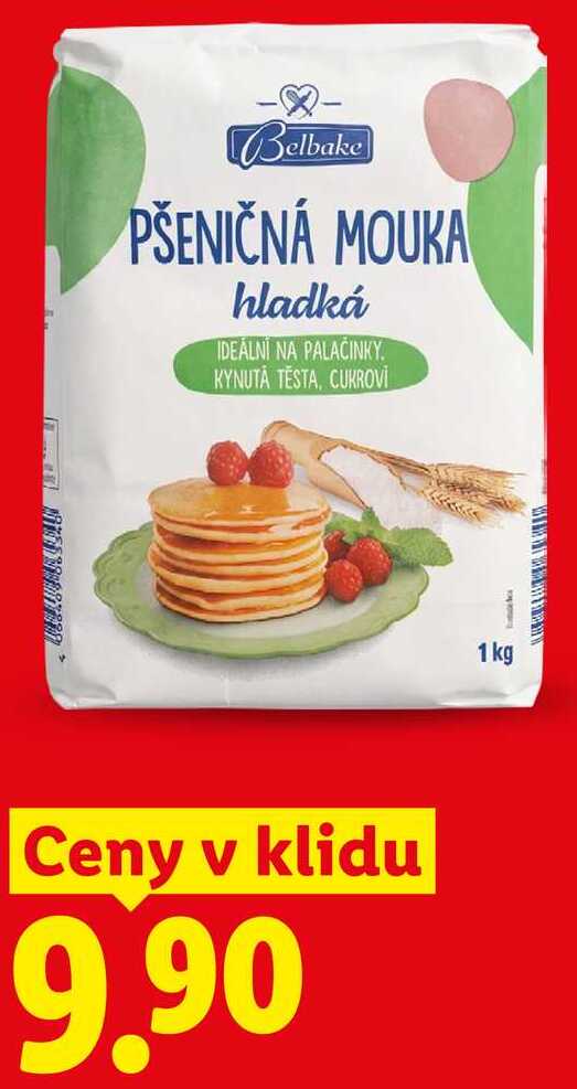 PŠENIČNÁ MOUKA hladká, 1 kg 