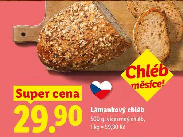 Lámankový chléb, 500 g
