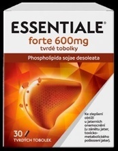 Essentiale forte 600 mg tvrdé tobolky
