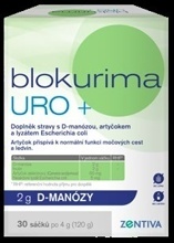 Blokurima URO+ 2 g D‑manózy