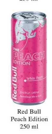 Red Bull Peach Edition 250 ml