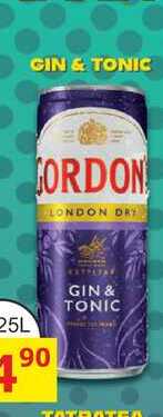 GORDON LONDON DRY GIN 0,25L