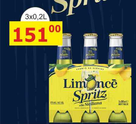 Limonce Spritz 3x0,2l