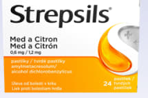 STREPSILS Med a Citron