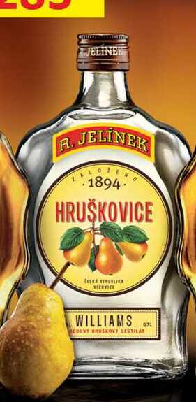 R. JELÍNEK Hruškovice Williams 0,7l 42%