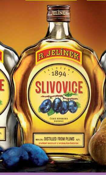 Slivovice Zlatá 3y 0,5l 45%