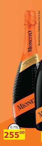 Mionetto Prosecco Valdobiadene D.O.C.G. brut 0,75l