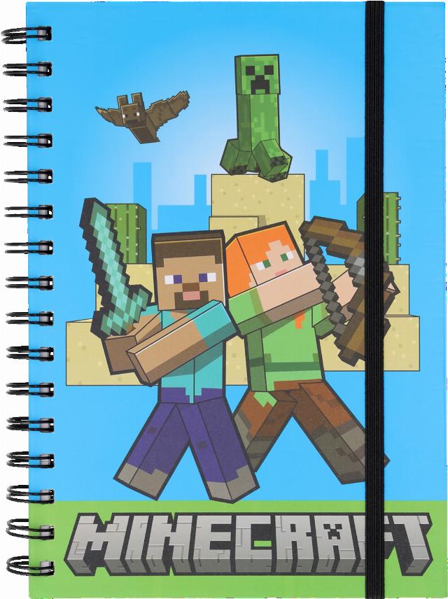 MINECRAFT Spirálový blok A5 spirálový