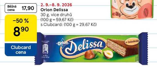 Orion Delissa, 30 g, více druhů 