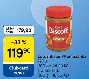 Lotus Biscoff Pomazánka, 720 g