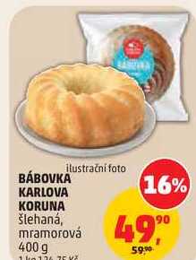BÁBOVKA KARLOVA KORUNA, 400 g