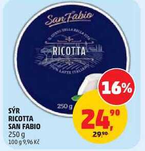SÝR RICOTTA SAN FABIO, 250 g