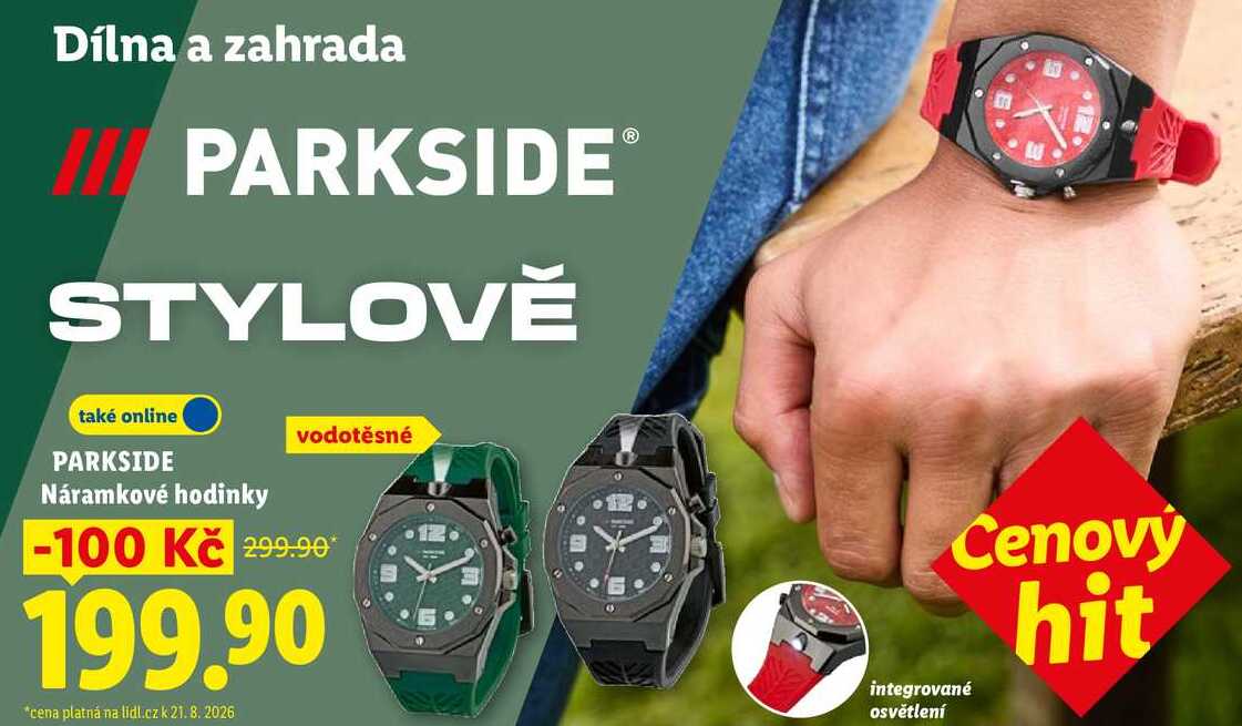 PARKSIDE Náramkové hodinky
