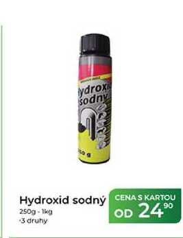 Hydroxid sodný 250g-1kg