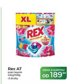 Rex AT praci kapsle 432g/528 g