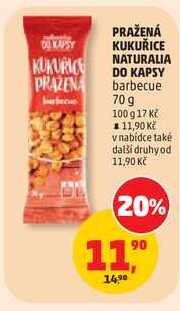 PRAŽENÁ KUKUŘICE NATURALIA DO KAPSY barbecue, 70 g