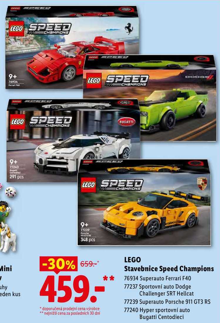 LEGO Stavebnice Speed Champions