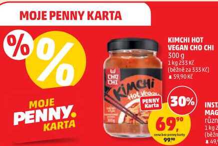 KIMCHI HOT VEGAN CHO CHI, 300 g