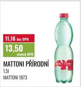 MATTONI PŘÍRODNÍ, 1,51