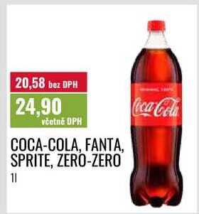 COCA-COLA, FANTA, SPRITE, ZERO-ZERO, 11