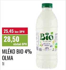 MLÉKO BIO 4% OLMA, 11