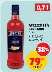 APREZZO 11% San Fabio, 0,7 l