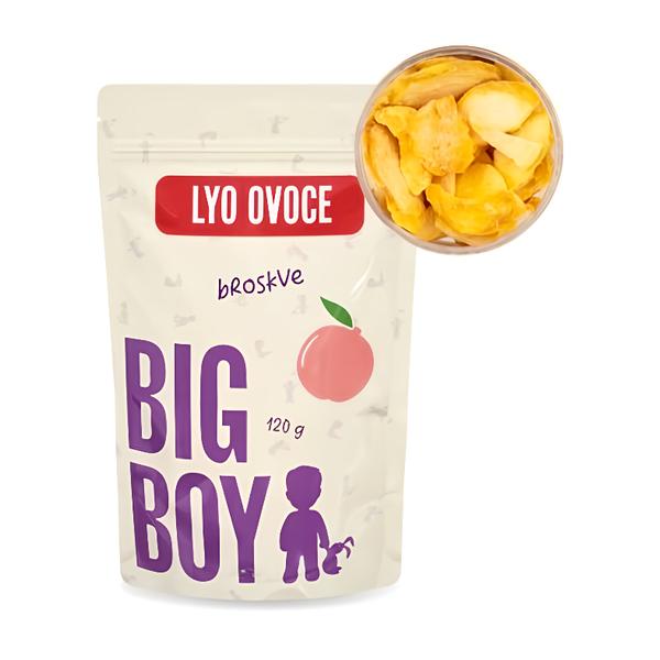 BIG BOY® Broskve plátky sušené mrazem